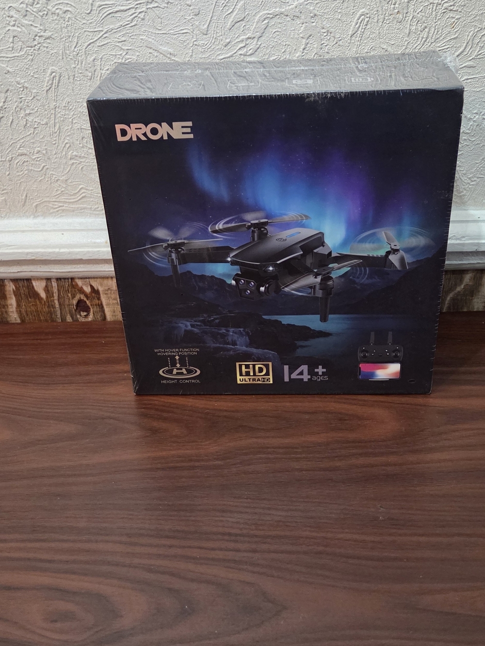 Unknown Brand Black Drone with HD Camera - Black